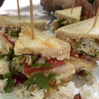 Sándwich de no gambas  at Vegan Rock in Sevilla