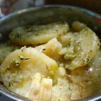 Patatas at Vegan Rock in Sevilla