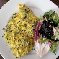 No chicken con mustard sauce at Vegan Rock in Sevilla