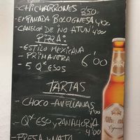 Menu2 at Vegan Rock in Sevilla