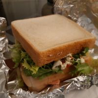 Sandwich at Vegan Rock in Sevilla