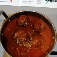 albondigas at Vegan Rock in Sevilla