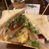 Sandwich de "bacon" 🥪  at Vegan Rock in Sevilla