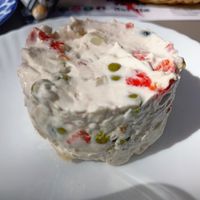 Ensaladilla at Vegan Rock in Sevilla