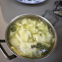 pickled zucchini   at Vegan Rock in Sevilla