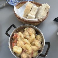 Ñoqui con “vacon” y rock-end-ford   at Vegan Rock in Sevilla