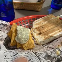 Nice vegan fajita   at Vegan Rock in Sevilla