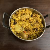 Paella  at Vegan Rock in Sevilla