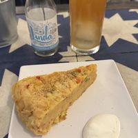 Tortilla de papas  at Vegan Rock in Sevilla