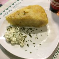 Tortilla de patatas at Vegan Rock in Sevilla