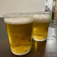 Cold beer  at Vegan Rock in Sevilla