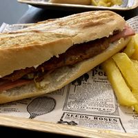 Seitan Sandwich   at Vegan Rock in Sevilla