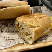 Chorizo Sandwich   at Vegan Rock in Sevilla