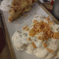 Tortilla (100% recomendada) y ensaladilla de atún at Vegan Rock in Sevilla