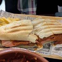 Serranito, delicioso 😋 mi favorito at Vegan Rock in Sevilla