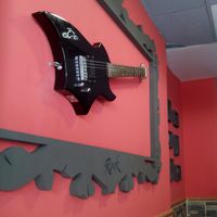 guitar at Vegan Rock in Sevilla