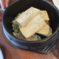Vegan Bibimbap with Tofu  at Too Good Friend's Diner in Acton