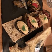 Open sandwich   at Ristorante CRIANZA in Puglia