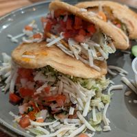 Vegan gorditas! at Mextizo in Cedar Rapids