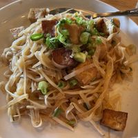 Pad thai with tofu   at Kin Dee Thai in Tucson