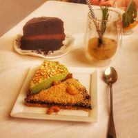 Buffet de desserts at De Rosenobel in Antwerpen