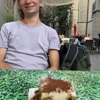 The tiramisu at De Rosenobel in Antwerpen