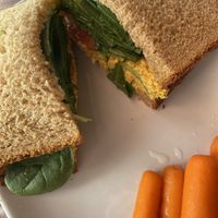 Eggless Egg Sandwich  at Get Fresh Cafe in Lancaster