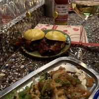 Bun bao’s yellow   at Eetbar de Stadt in Noord-brabant