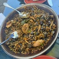 Mushroom Paella at L Campo in Livermore