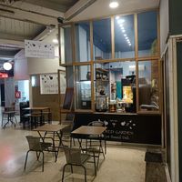 Front of store at Sacred Garden Plant Based Deli in Rhodes