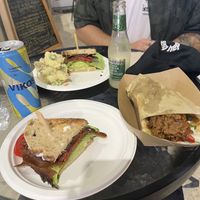   at Sacred Garden Plant Based Deli in Rhodes