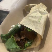   at Sacred Garden Plant Based Deli in Rhodes