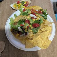 Vegan Gluten Free Mince Tacos at Sacred Garden Plant Based Deli in Rhodes