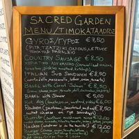  at Sacred Garden Plant Based Deli in Rhodes