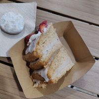 Cake! at Sacred Garden Plant Based Deli in Rhodes