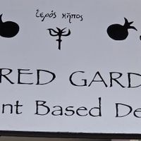  at Sacred Garden Plant Based Deli in Rhodes