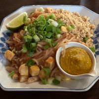 Pad Thai with Tofu at Thai Kitchen in Thunder Bay