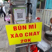 Look out for hawker stalls like this in the mornings at Bun Mi Xao Chay in Ho Chi Minh City