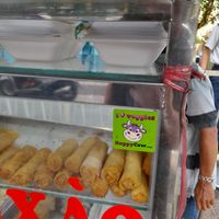 It even has a happycow sticker! at Bun Mi Xao Chay in Ho Chi Minh City