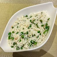 Vegetable rice at Eat & Meat in Dubai