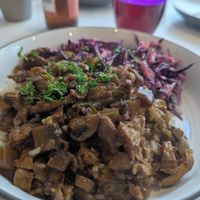 Pilz- Stroganoff, Tagesgericht at Carotteria in Bautzen