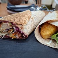 Vegan nugget wrap at Restoran KUĆA PROTEINA in Mostar