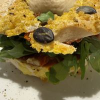 vegan bagel  at FRØ in Siegen