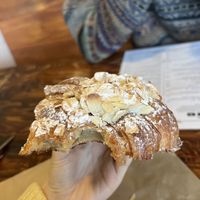 Vegan almond croissant   at True North in Coburg