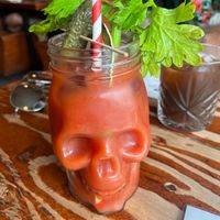 Vegan Bloody Mary  at True North in Coburg