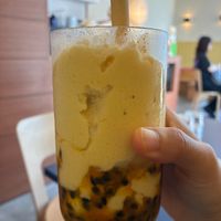 Passion mango coconut smoothie (seasonal) at My Bowl 北堀江店 Kitahorie in Osaka