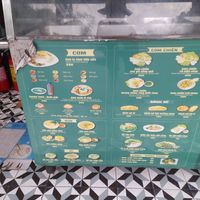 Menu out front at Cơm chay Diệu Vy - Điểm giao hàng in Thành Phố Hồ Chí Minh