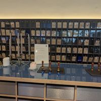 Wax sealing and letter posting area at Nuldam Space Singapore in Central Singapore