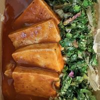 Tofu steaks with barbecue sauce at Vibrant Fork  in San Diego