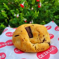 New York Choc Chip Cookie. at Ceirios Coffee in Gwynedd